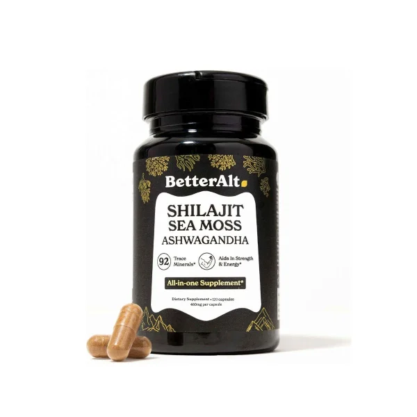 خزه دریایی شیلاجیت بترآلت |BetterAlt Shilajit Sea Moss