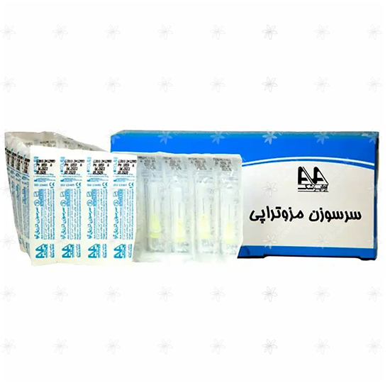 سرسوزن مزوتراپی آوا گیج 30-12میلی متر