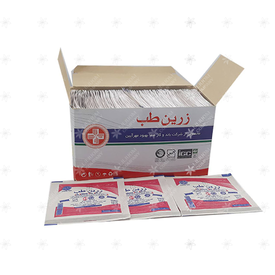 گاز استریل زرین طب 10*10 سانتی متر